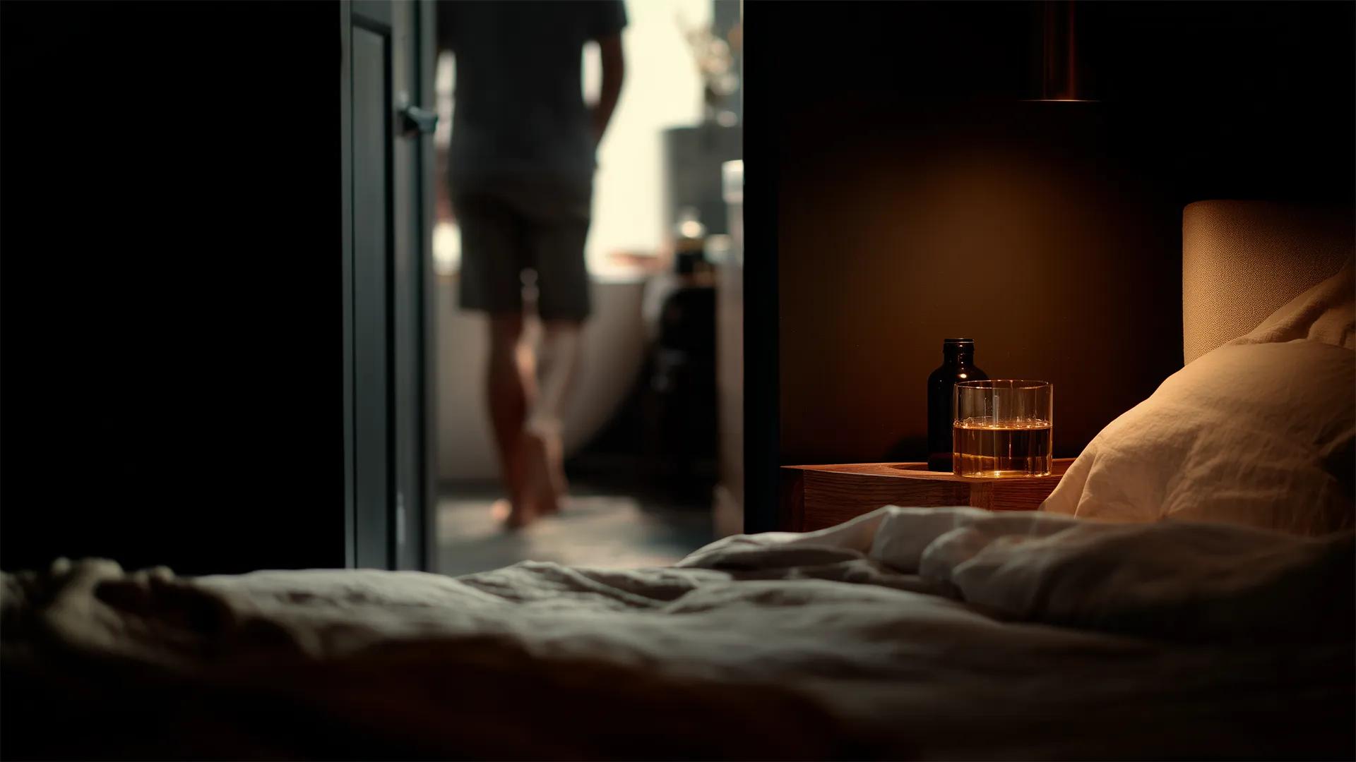 Illustration zur Intimpflege nach dem Sex für Männer